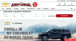 Desktop Screenshot of megelchevy.com