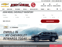 Tablet Screenshot of megelchevy.com